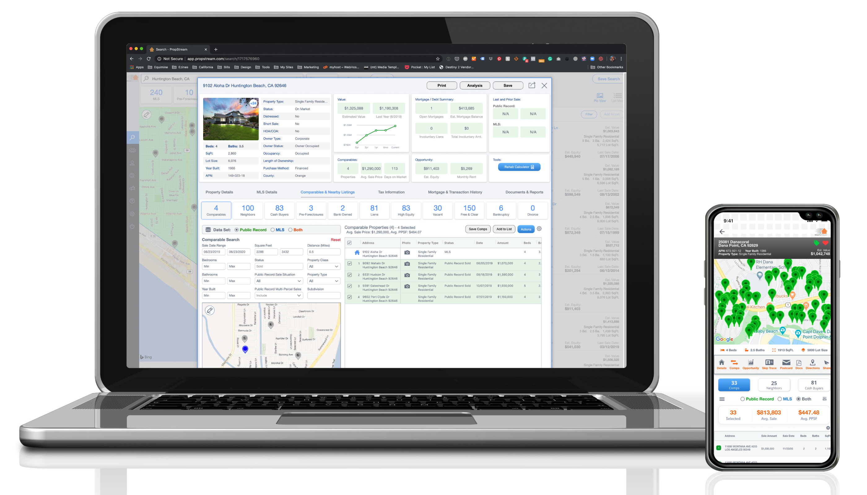 PropStream Real Estate Investment Software